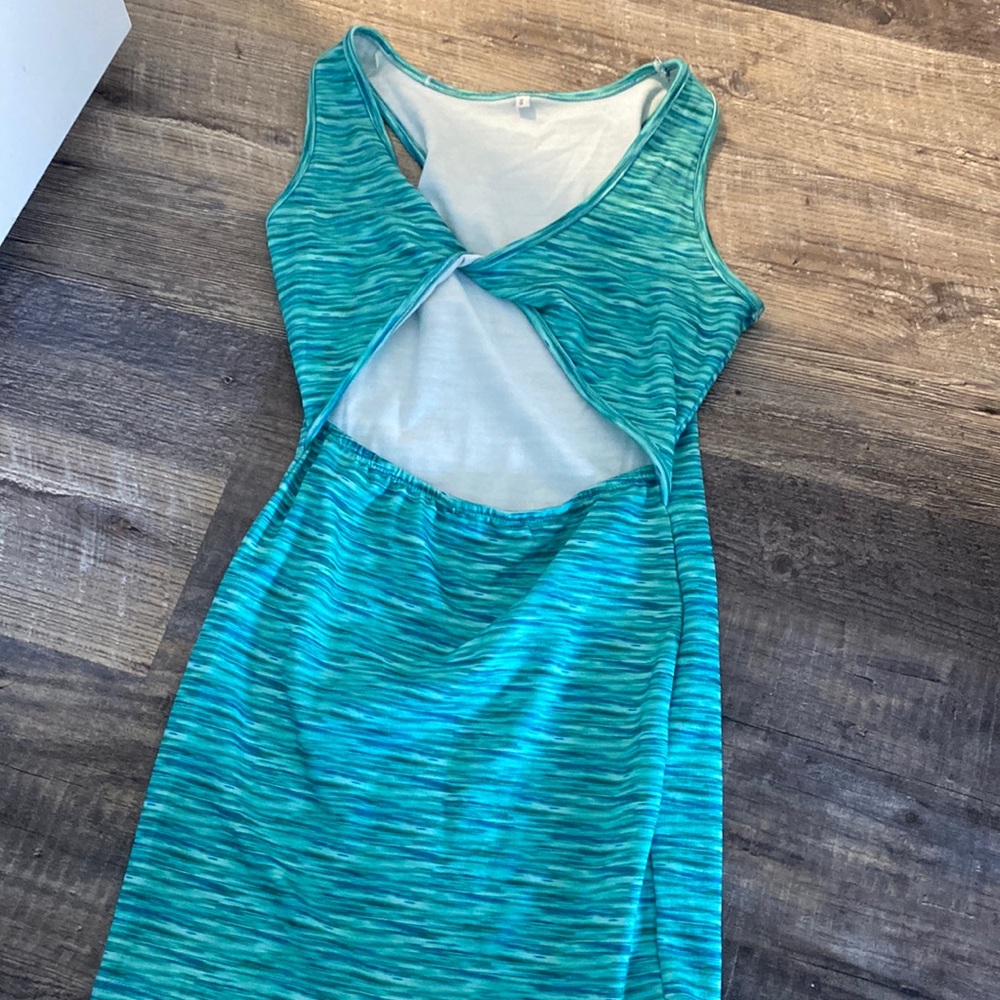 Green dress